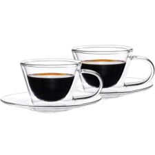  4home Elegante HotCool thermo espresso csésze 80 ml, 2 db ajándéktárgy