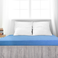 4Home Premium frottír lepedő kék, kék, 90 x 200 cm lakástextília