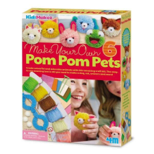  4M Pom pom állatkák 04760 kreatív és készségfejlesztő