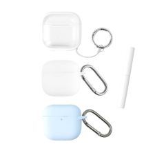4smarts Apple Airpods Pro 2 tokok szettben, 3db, színes tok és táska