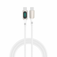 4smarts DigitCord 2x USB-C Apa Kábel (3m) - Fehér (4S540954) kábel és adapter