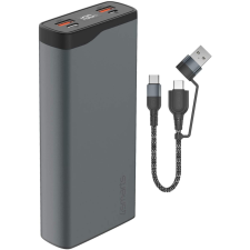 4smarts VoltHub Pro Power Bank 10000mAh Szürke/Fekete (4S468777) power bank