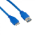 4world Kábel USB 3.0 AF- Micro BM 5.0m| kék
