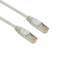 4world Patchcord RJ45 törésgátló kat. 6 FTP 3m szürke kábel és adapter