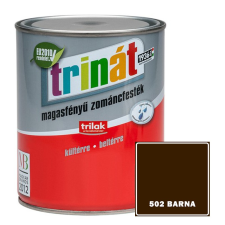 502 BARNA - TRINÁT MAGASFÉNYŰ ZOMÁNCFESTÉK - 0,5 L zománcfesték