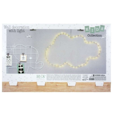  50 LED-es felhő elemes 52x32cm gyerekszoba dekoráció