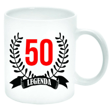 50 Legenda (tetszőleges évszámmal) Bögre (másik oldalára saját fotó és felirat kérhető) bögrék, csészék