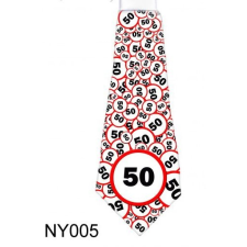  50. Születésnap 005 - Tréfás Nyakkendő vicces ajándék