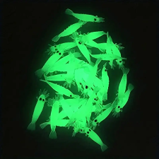  50db puha világító garnéla horgászcsali csali