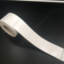 50x225 mm PP White műanyag címke 200 db/40 etikett