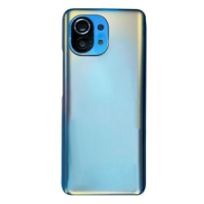 550500014W1L Xiaomi Mi 11 Kék Akkufedél hátlap, kamera lencse mobiltelefon, tablet alkatrész