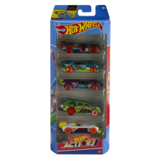 5 DARABOS HOT WHEELS AKCIÓAUTÓ KÉSZLET autópálya és játékautó