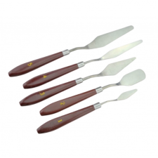 5 DARABOS MODELLEZŐ SPATULA KÉSZLET - PALETTAKÉS sütés és főzés