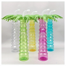  5 darabos szett, pálmafa formájú fedéllel és szívószállal LL1585543 konyhai eszköz