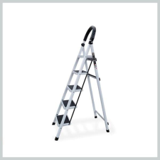  5 fokos háztartási létra, fehér SLH1367 létra és állvány