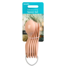  5 részes Bewello mérőkanál készlet konyhai eszköz