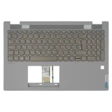  5CB0Y99174 gyári új magyar háttérvilágításos laptop billentyűzet + szürke felső fedél laptop alkatrész