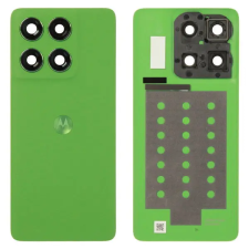  5D68C29960 Gyári Motorola Edge 60 Zöld akkufedél üveg hátlap, kamera lencse mobiltelefon, tablet alkatrész