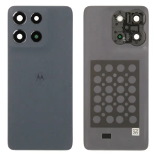  5D68C30212 Gyári Motorola Moto G56 Fekete akkufedél üveg hátlap, kamera lencse mobiltelefon, tablet alkatrész