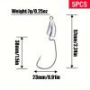  5db Hajtókaros Horog