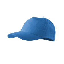 5P sapka unisex azúrkék állitható férfi sapka