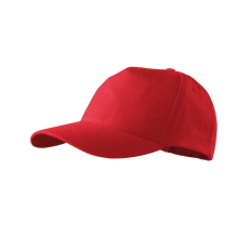  5P sapka unisex piros állitható