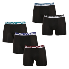 5PACK Férfi boxeralsó Gianvaglia fekete (5012-5) M