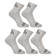 5PACK szürke Styx boka zokni (5HK1062) M férfi zokni