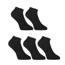 5PACK zokni Styx alacsony bambusz fekete (5HBN960) L férfi zokni