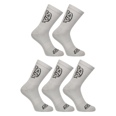  5PACK zokni Styx magas szürke (5HV1062) S