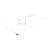  5V-20V USB Type-C 61W 61W USB Type-C tablet és laptop töltő (adapter) tápegység, fehér