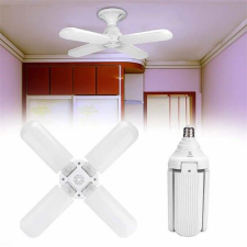 60W négyágú E27 LED lámpa / Ventilátor formájú energiatakarékos fényforrás világítás