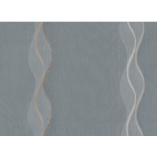  61153/180-303 fahéj hullám mintás voile ÓZS lakástextília