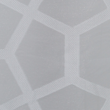  61175/320-102 ecru hímzett geom. mintás fényát.ÓZS lakástextília