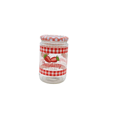 660ml Konzervüveg - Epres tetővel papírárú, csomagoló és tárolóeszköz
