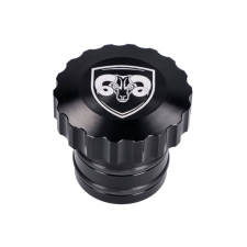 66Heroes Üzemanyagtartály kupak 66Heroes alumínium fekete, fém tartály Piaggio Ciao, Bravo mopedhez egyéb motorkerékpár alkatrész