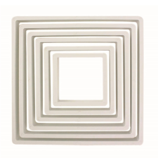  6 darabos műanyag süteménykiszúró – Négyzet sütés és főzés