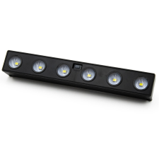6 LED-es napelemes fali lámpa kültéri világítás