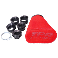 6 Légszűrő TPR Gyári piros 28 - 43mm motorkerékpár szűrő