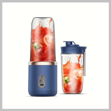  6 pengés USB hordozható gyümölcscentrifuga turmixgép 400 ml UR96498 turmixgép