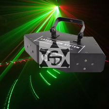  6 Szemes RGB lézer DMX-es világítás