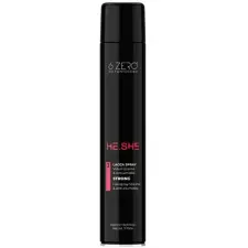  6.ZERO He.She hajtőemelő spray Directional – hajtógázmentes erős fixáló 500ml hajformázó