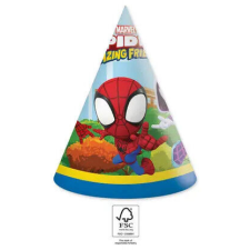 6db sapka SPIDEY ÉS CSODÁLATOS BARÁTAI MARVEL party kellék