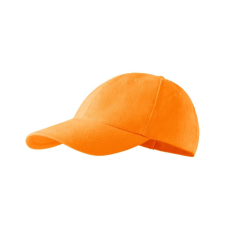 6P sapka unisex mandarinsárga állitható