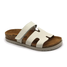  7032 LEON Comfort női bőr papucs gyógypapucs