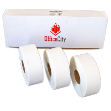  7500db 40x25mm direkt termál tekercses etikett címke (2500 címke/tekercs, 3 tekercs) etikett