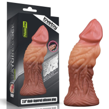 7.0'' Dual layered Platinum Silicone Plug műpénisz, dildó
