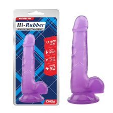 7.7 Inch Dildo-Purple műpénisz, dildó