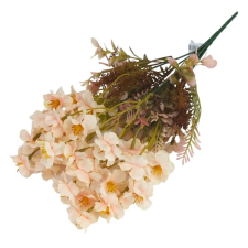  7 ágú virágos csokor halvány barack dekorációs kellék