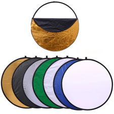 7 in 1 Derítőlap - 60cm Fotós reflektor, derítő háttér (Kerek) háttérkarton